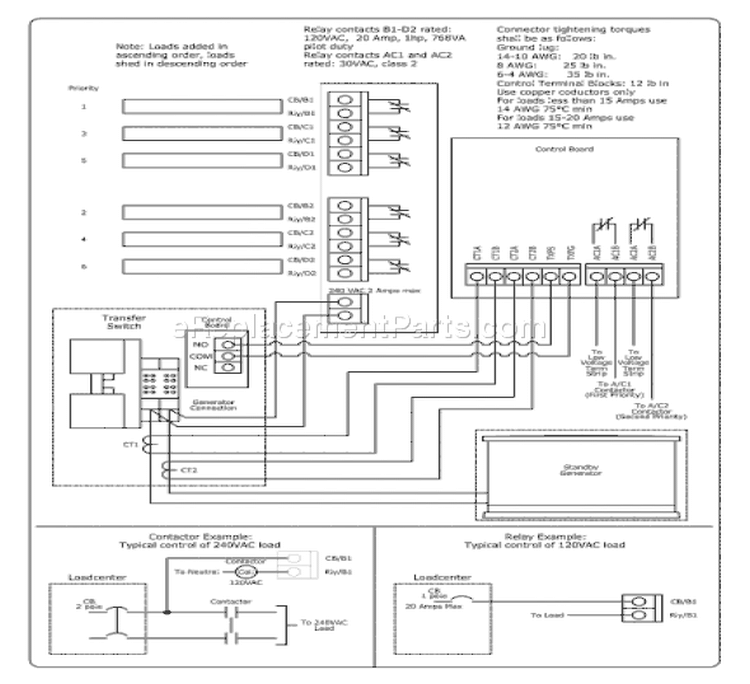 Page B Diagram and Parts List for 071013-0  Briggs and Stratton Generator